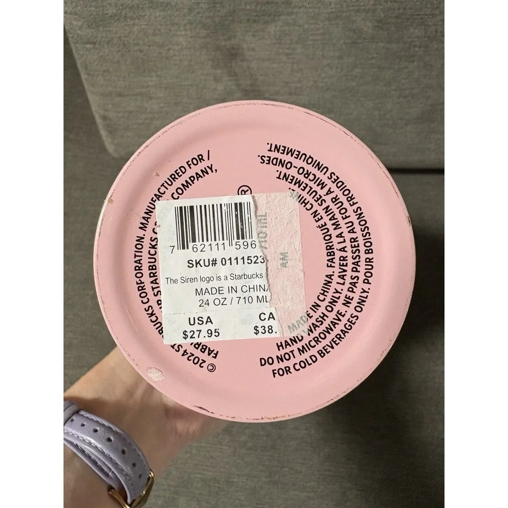 Starbucks x Sophie‎ Birkin 24 oz Metal Cup Pride Month 2024